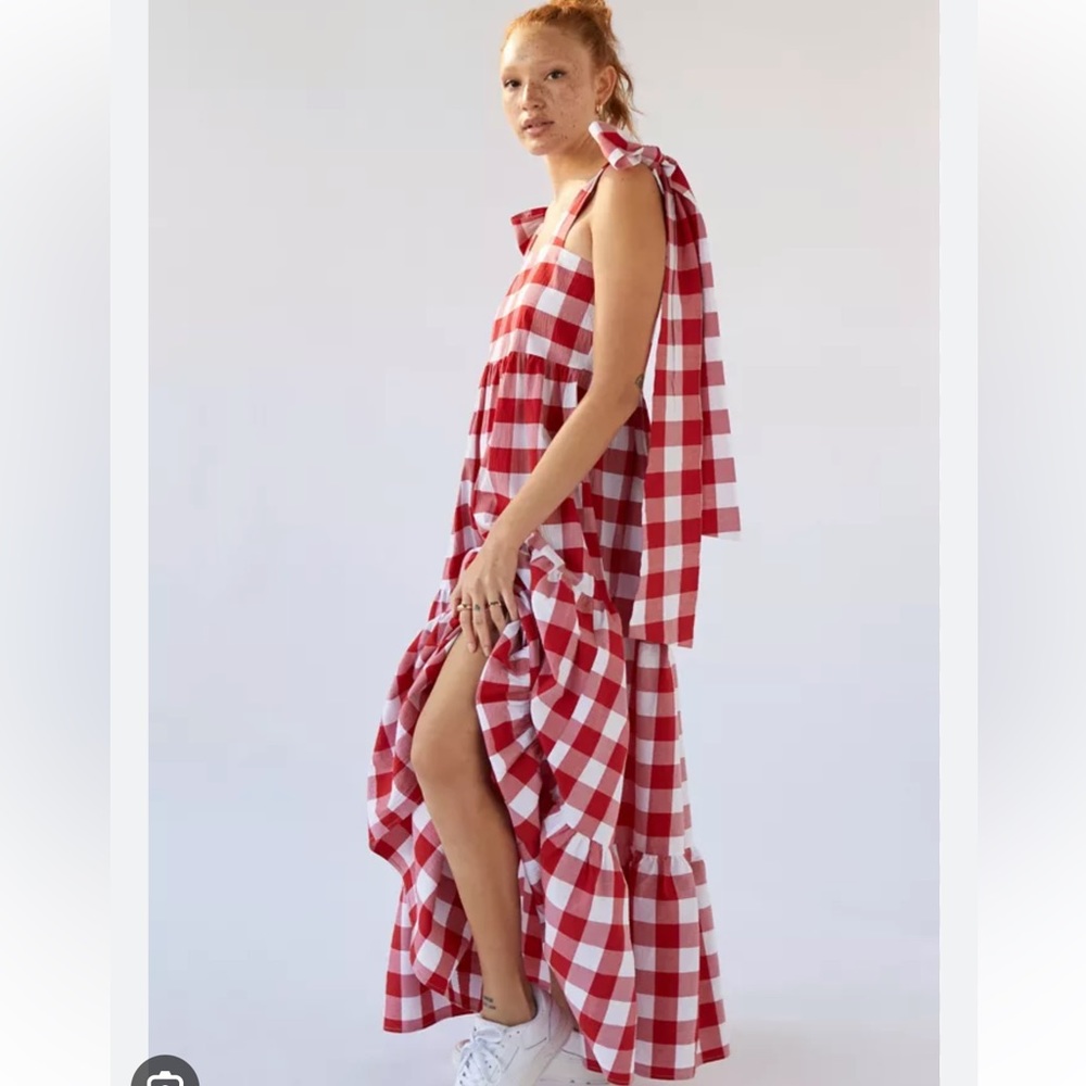 Sister Jane Gingham maxi dress